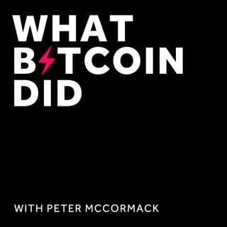 What Bitcoin Did