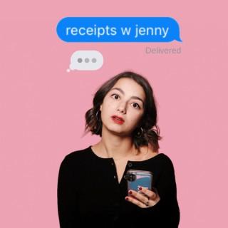 Receipts with Jenny