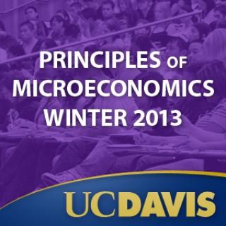 Principles of Microeconomics, Winter 2013