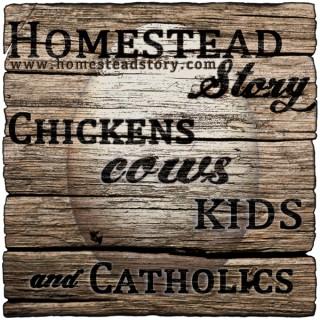 Homestead Story - Chickens, Cows, Kids, and Catholics