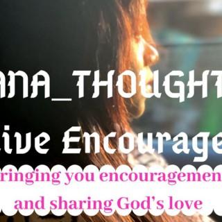Jana_Thoughts: Live Encouraged