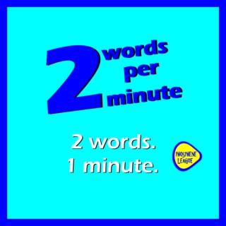 2 words per minute