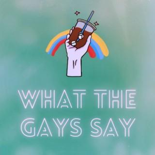 What The Gays Say