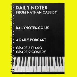 Daily Notes from Nathan Cassidy