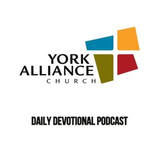 York Alliance Daily Devotionals