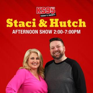 Staci & Hutch on KS95