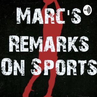 Marc's Remarks on Sports