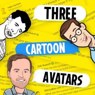 Three Cartoon Avatars