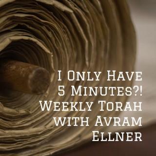 I Only Have 5 Minutes?! Weekly Torah with Avram Ellner