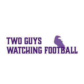 Two Guys Watching Football